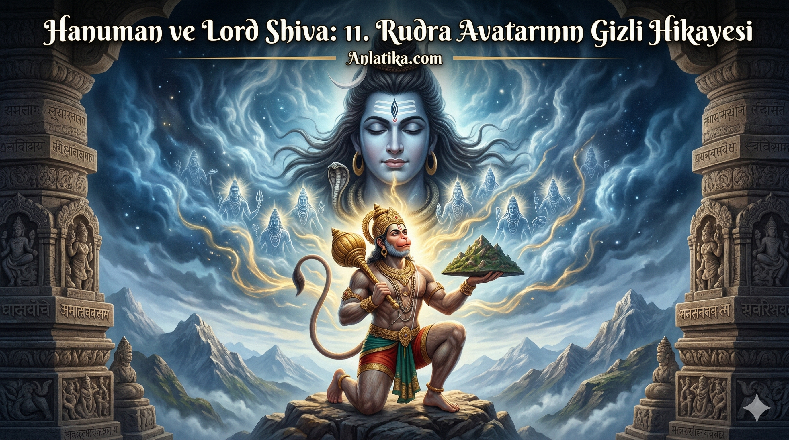 Hanuman ve Lord Shiva: 11. Rudra Avatarının Gizli Hikayesi