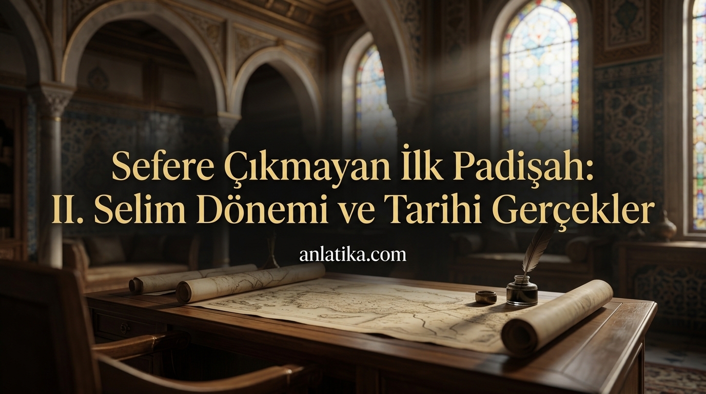 Sefere Çıkmayan İlk Padişah: II. Selim Dönemi ve Tarihi Gerçekler