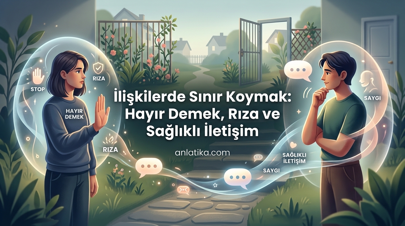 İlişkilerde Sınır Koymak: Hayır Demek, Rıza ve Sağlıklı İletişim