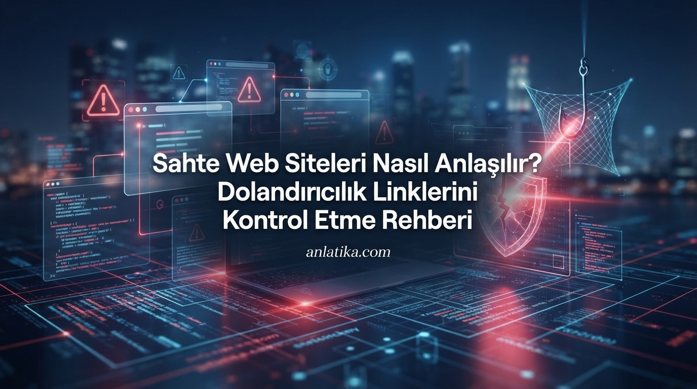 Sahte Web Siteleri Nasıl Anlaşılır? Dolandırıcılık Linklerini Kontrol Etme Rehberi